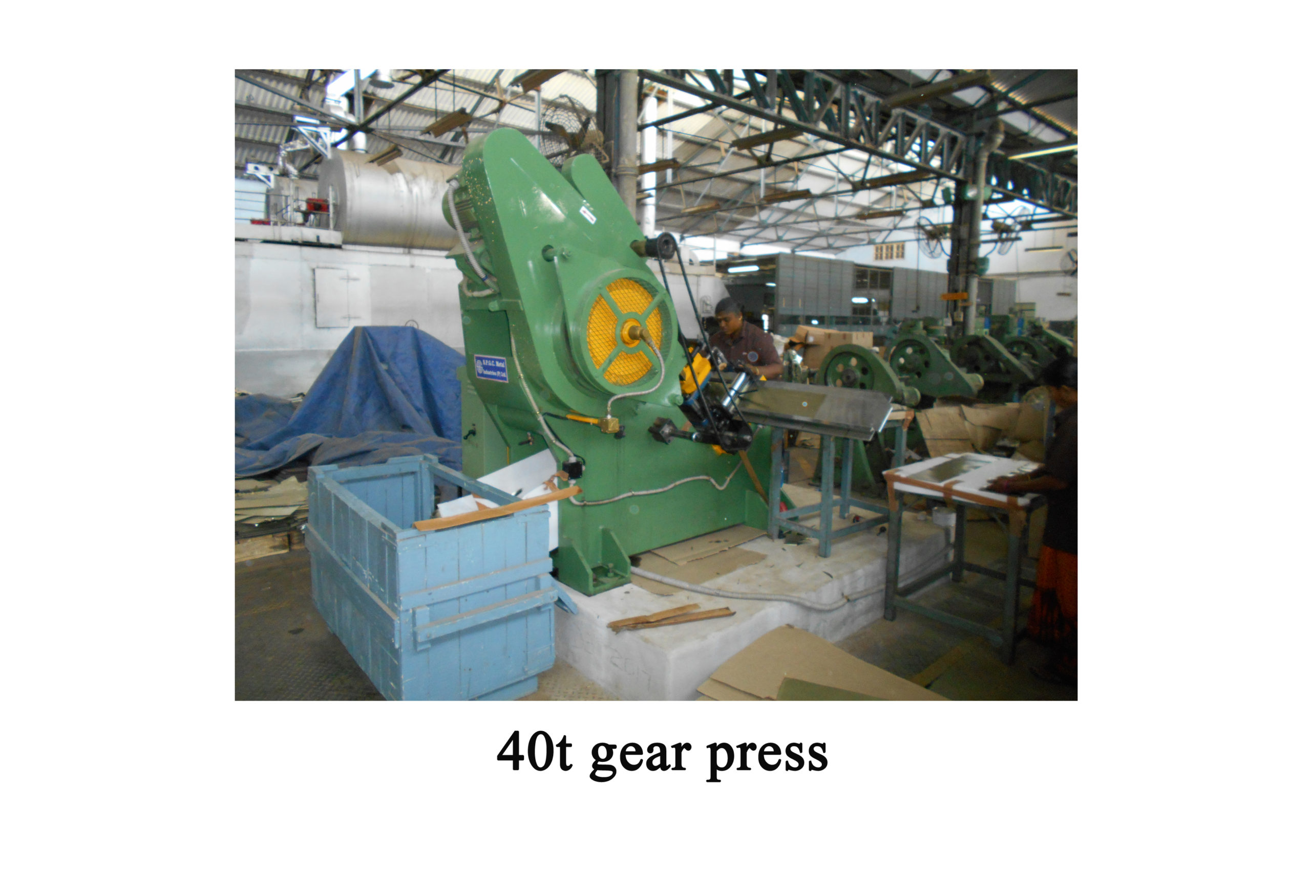40t gear press