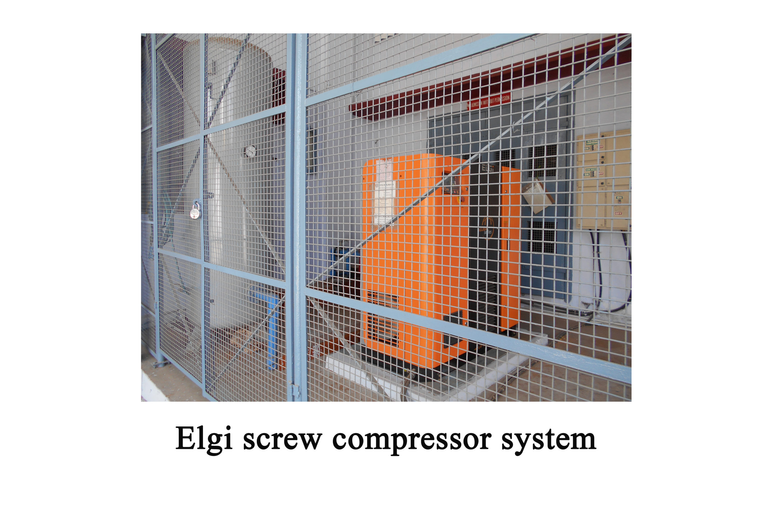 Elgi screw compressor system