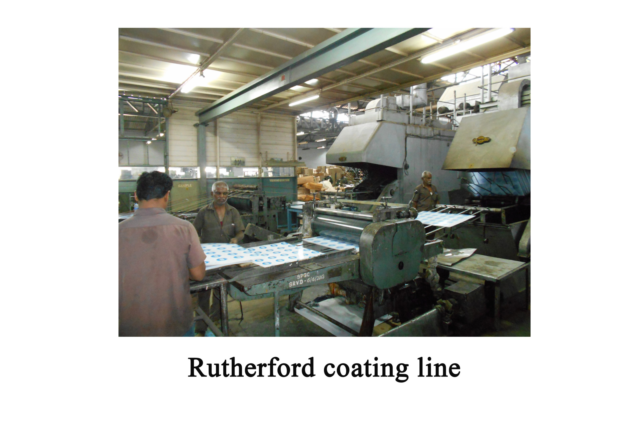 Rutherford coating line